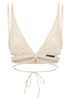 BAILEY Champagne Double Cup Bra with Ties