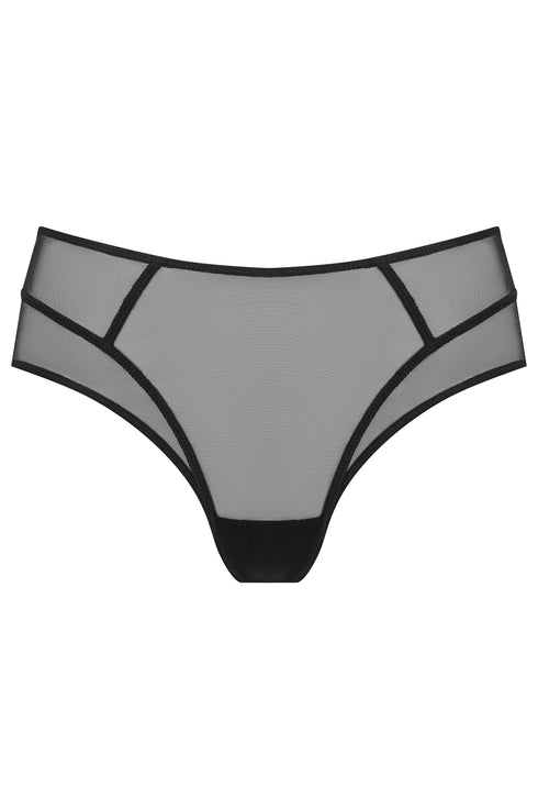 DEPP Black TomBoy Mesh Brief