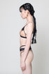 JOAN Dark G-String with Adjustable Straps