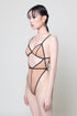 LEXI Dark Nude Cut-Out Bodysuit