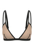 DEPP Dark Double Strap Bra Top