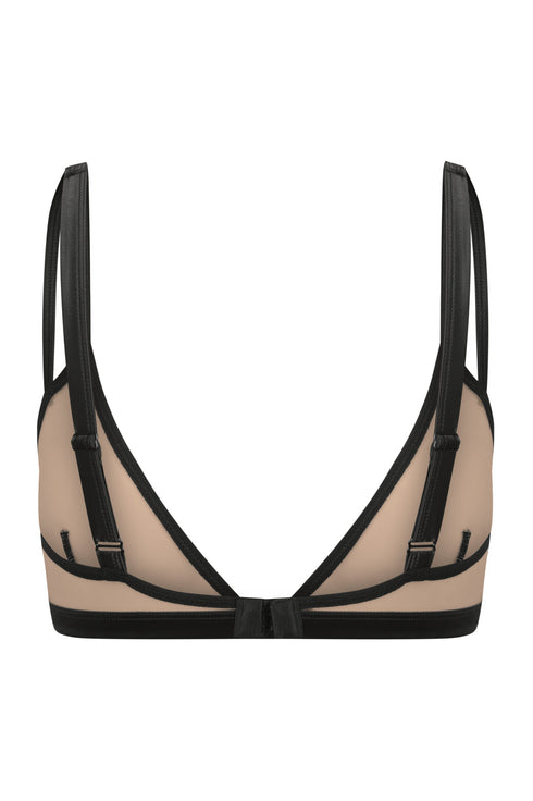 DEPP Dark Double Strap Bra Top