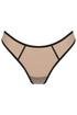 COLLINS Dark Nude Cheeky Mesh Briefs