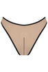 COLLINS Dark Nude Cheeky Mesh Briefs