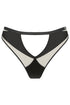 WEST Light Half Moon Cut-Out Mesh G-String