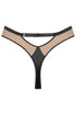 WEST Dark Half Moon Cut-Out Mesh G-String