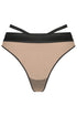 JOAN Dark G-String with Adjustable Straps