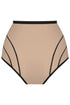 WARREN Dark Nude Ultra High Waisted Mesh Briefs