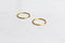 ELLIOT Thin Gold Midi Rings
