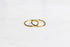 ELLIOT Thin Gold Midi Rings