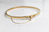 BOWIE Thin Gold Choker with Chain Closure