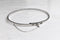 BOWIE Thin Silver Choker with Chain Closure