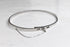 BOWIE Thin Silver Choker with Chain Closure