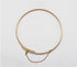 BOWIE Thin Gold Choker with Chain Closure