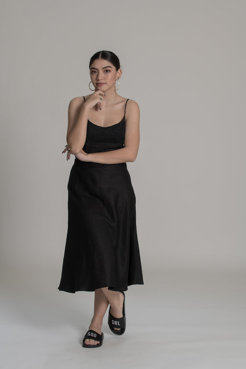 JAYDEN Scoop Neck Linen Cami