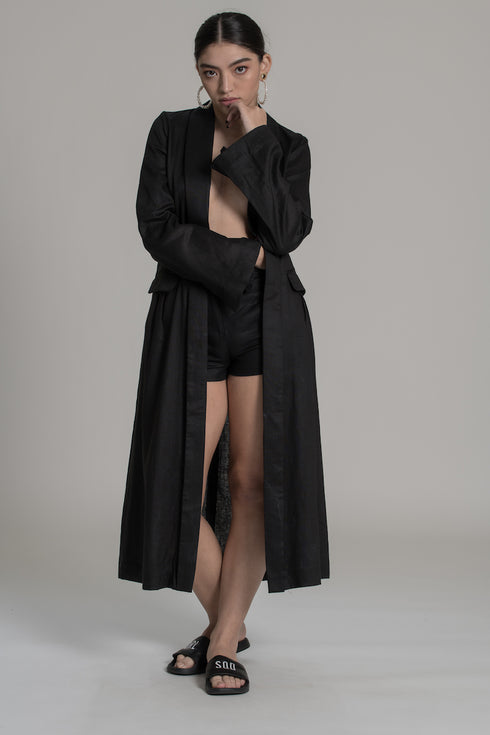 CoCo Long Linen Robe
