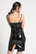 REGENT Mini PVC Dress with Centre Bust Detailing