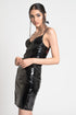 REGENT Mini PVC Dress with Centre Bust Detailing